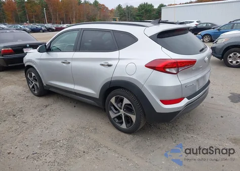 2016 Hyundai Tucson Limited из США, поврежденный, VIN KM8J3CA20GU205183
